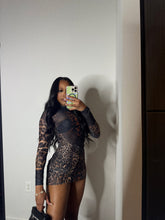 Load image into Gallery viewer, Cheetah Mesh Dress (PRE ORDER SHIPS 3/18)
