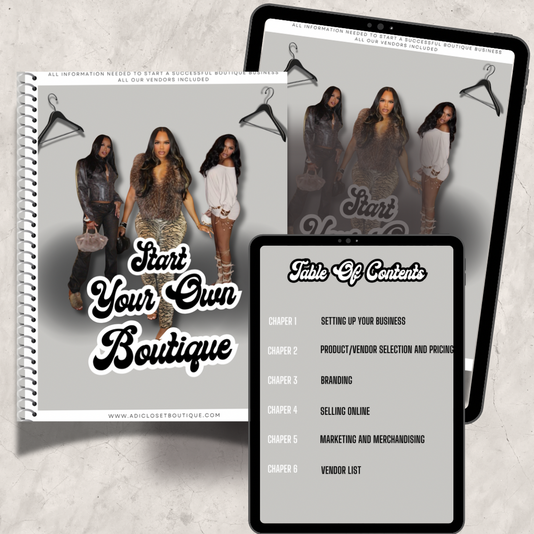 BOUTIQUE EBOOK AND VENDORS