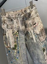 Load image into Gallery viewer, Pearl Denim Pants
