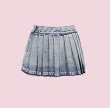 Load image into Gallery viewer, Blue Washed Skirt
