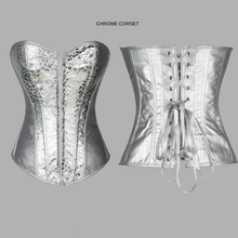 Load image into Gallery viewer, Chrome Corset
